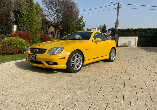 Mercedes-Benz SLK cena 74900 przebieg: 153600, rok produkcji 2002 z Nisko małe 407